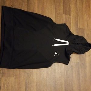 Mens Nike air jordan Sleeveless Hoodie Large L nba